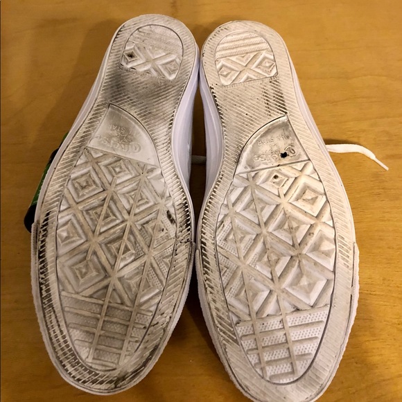 Men’s Chuck Taylor All Star Leather White Converse Sneakers. - Picture 9 of 10